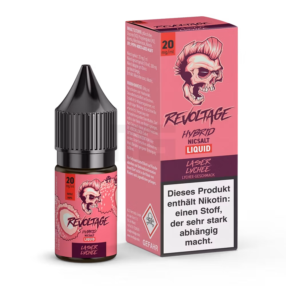 Revoltage - Laser Lychee - Nikotinsalz Liquid - 10ml - 20mg