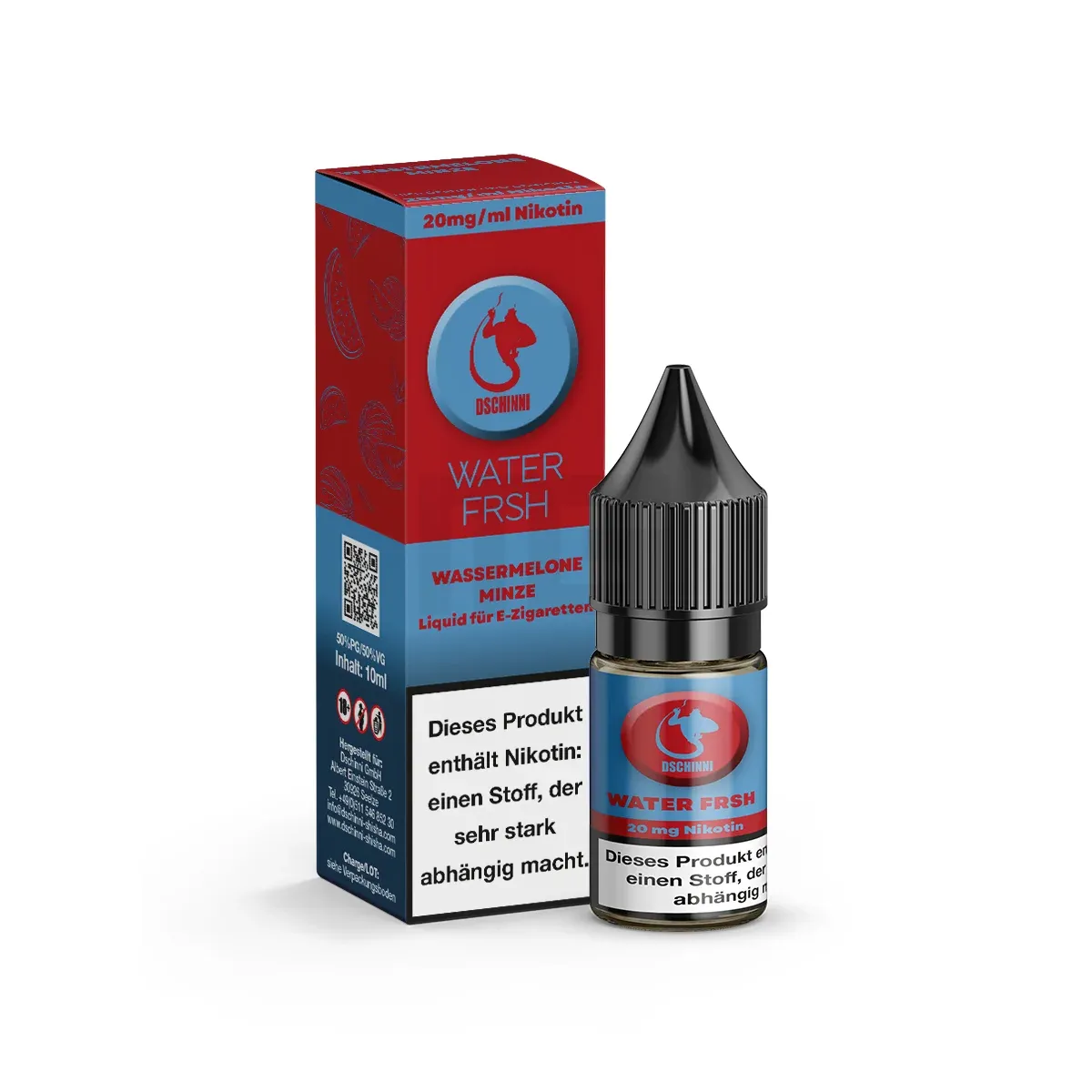 Dschinni - Water Frsh - Nikotinsalz Liquid - 10ml - 20mg