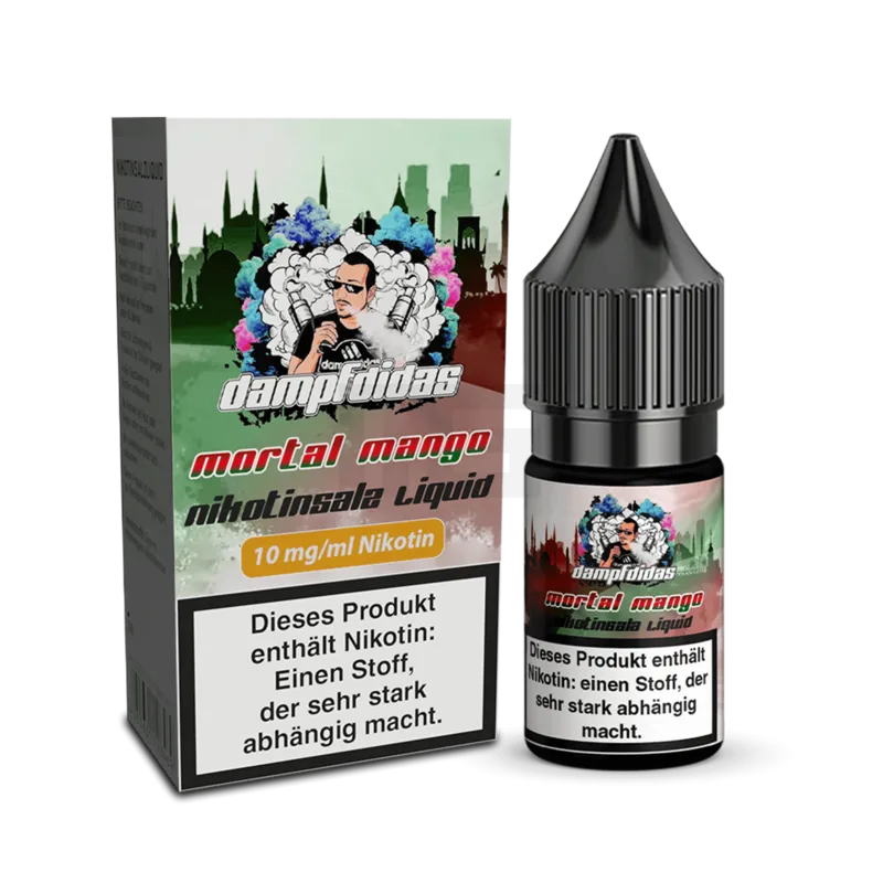 Dampfdidas - Mortal Mango - Nikotinsalz Liquid - 10ml - 10mg