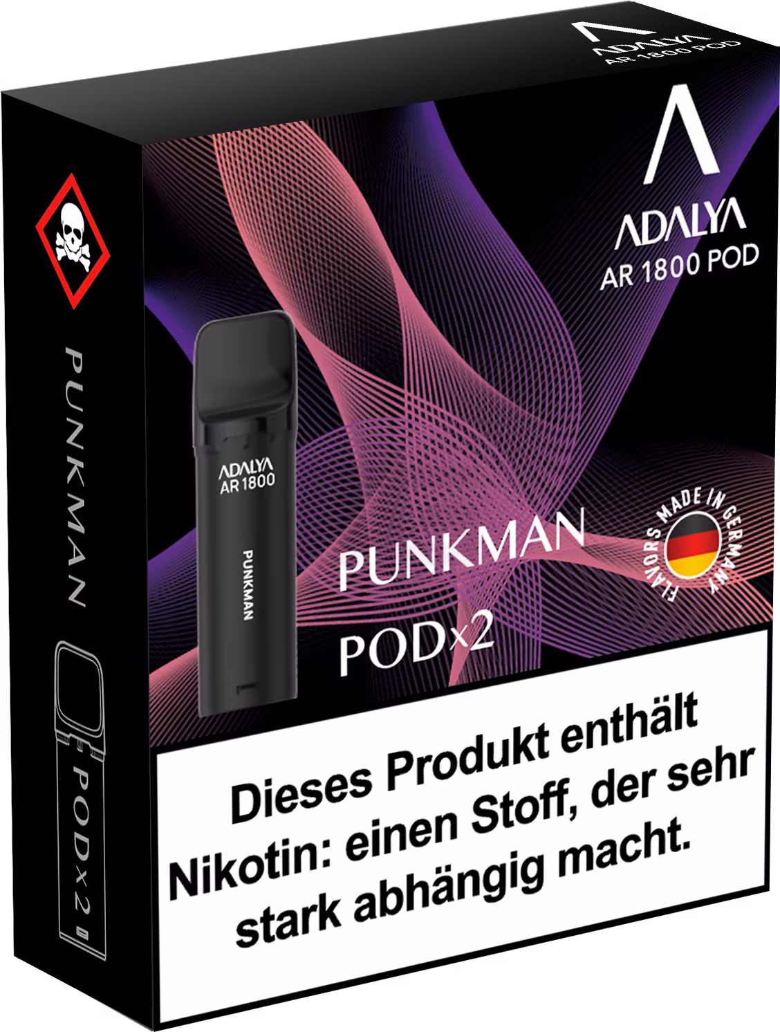 Adalya - Alpha Prefilled Pod - 2ml - 2er Pack - Punkman