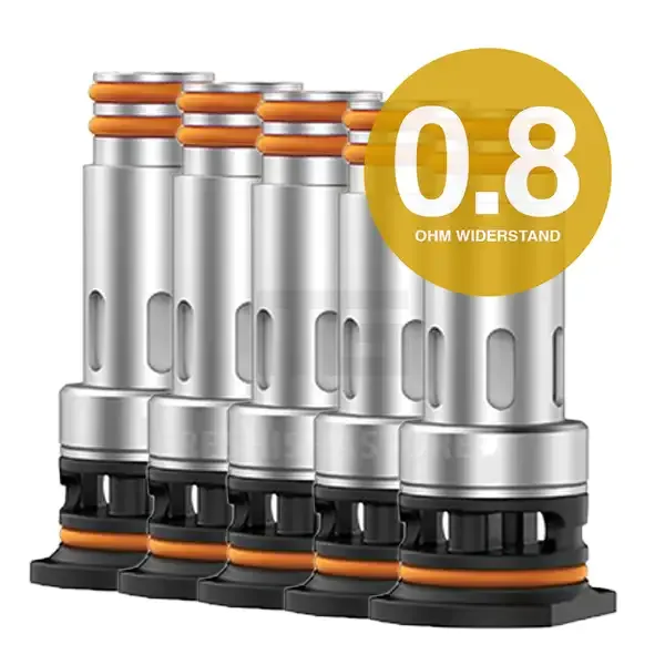 Geekvape - J - Coil - Verdampferkopf - 0.8 Ohm - 5er Paket