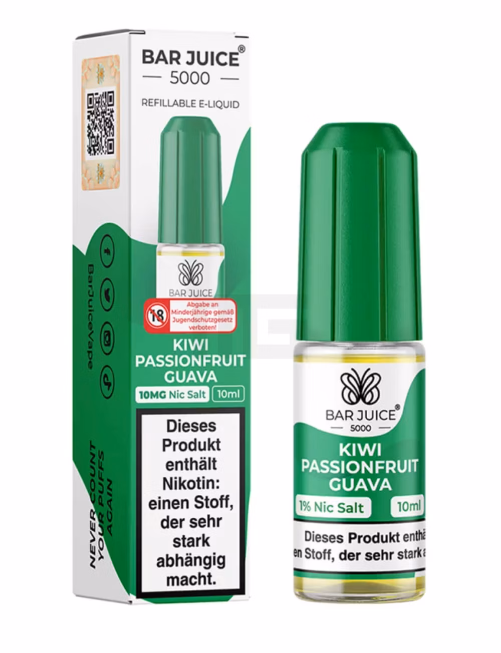 Bar Juice 5000 - Kiwi Passionfruit Guava - 10ml - 10mg