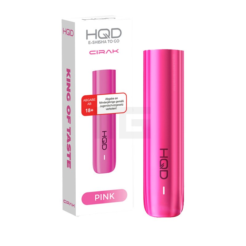 HQD - Cirak - E-Zigarette - Basisgerät - Pink - CP