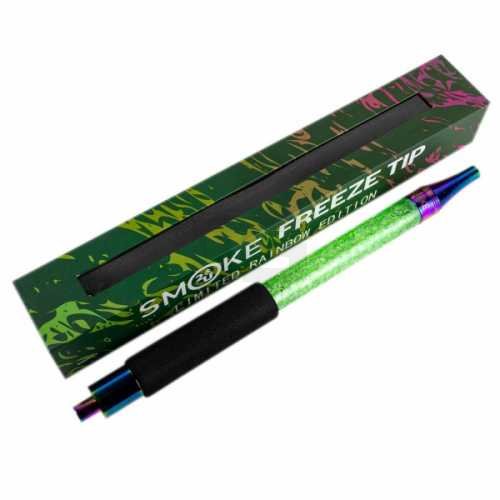 shisha-mundstück-smoke2u-freeze-tip-rainbow-grün-freshshisha-store