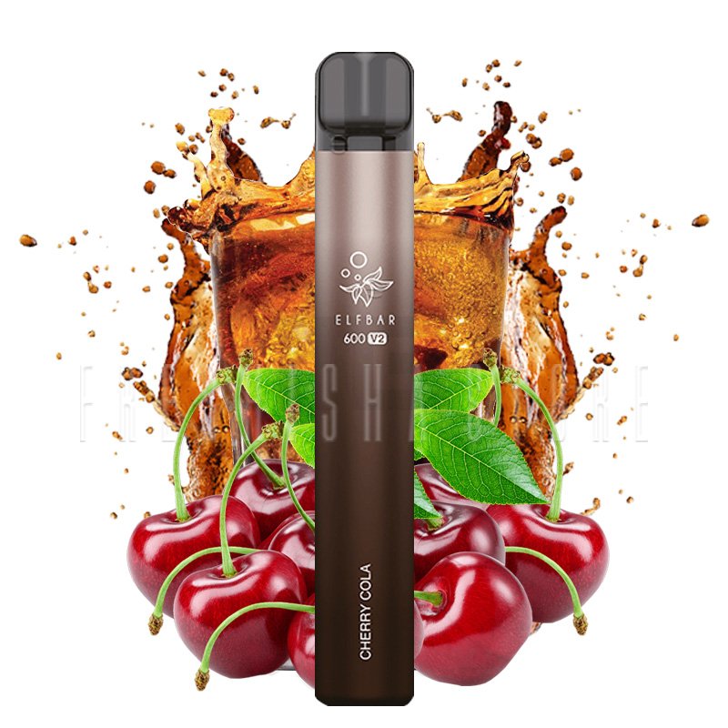 Elf Bar 600 V2 - Einweg E-Zigarette - Cherry Cola - 20mg