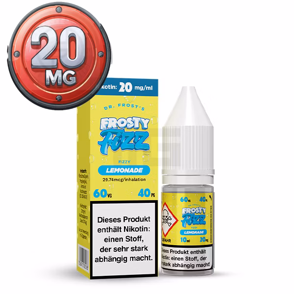 Dr. Frost - Fizzy Lemonade - Nikotinsalz Liquid 10ml 20 mg