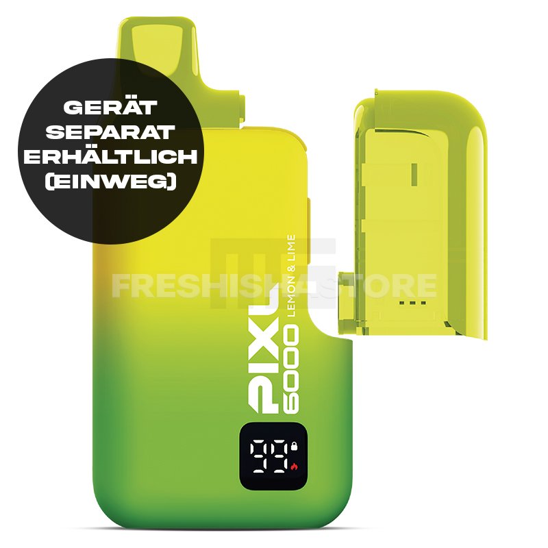 PIXL - 6000 - Nachfüllbehälter - Lemon & Lime - 10ml - 20mg