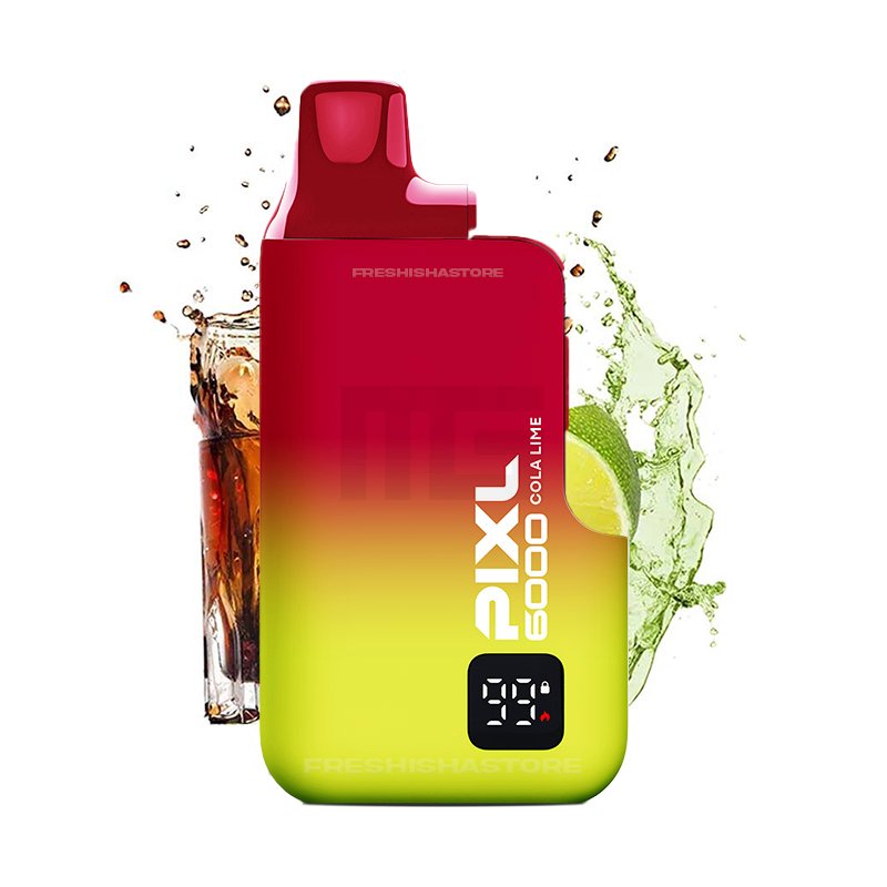 PIXL - 6000 - Einweg E-Zigarette - Cola Lime - 2ml - 20mg - CP