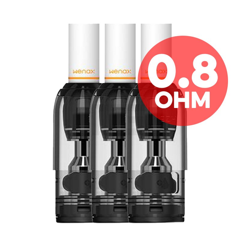 GeekVape - Wenax M1 - Pod Tank Verdampfer - 0.8 Ohm - 3er Paket - Mit Filter