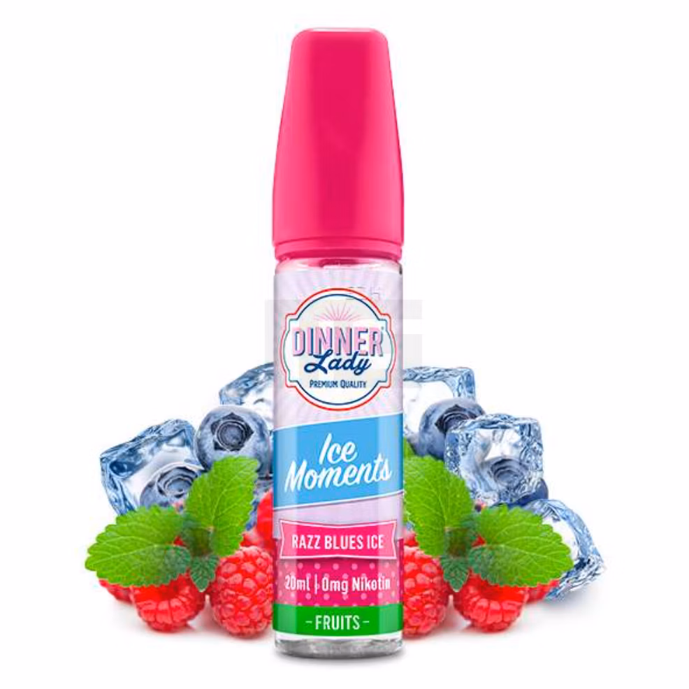 Dinner Lady - Ice Moments - Razz Blues Ice - 20ml