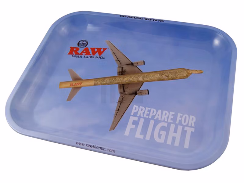 RAW - Rolling Tray - Drehunterlage Metall - Prepare for Flight 28 x 34
