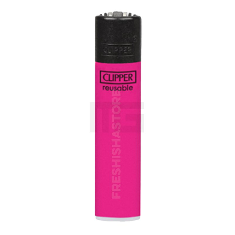 Clipper - Feuerzeug - Solid Branded - Rosa - wiederverwendbar