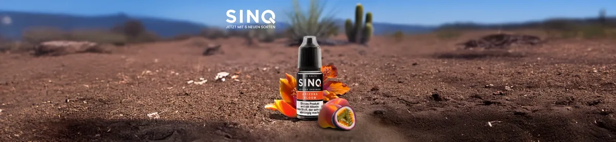 SINQ Arizona Bloom – Neues Nikotinsalz Liquid 2025 | Freshishastore