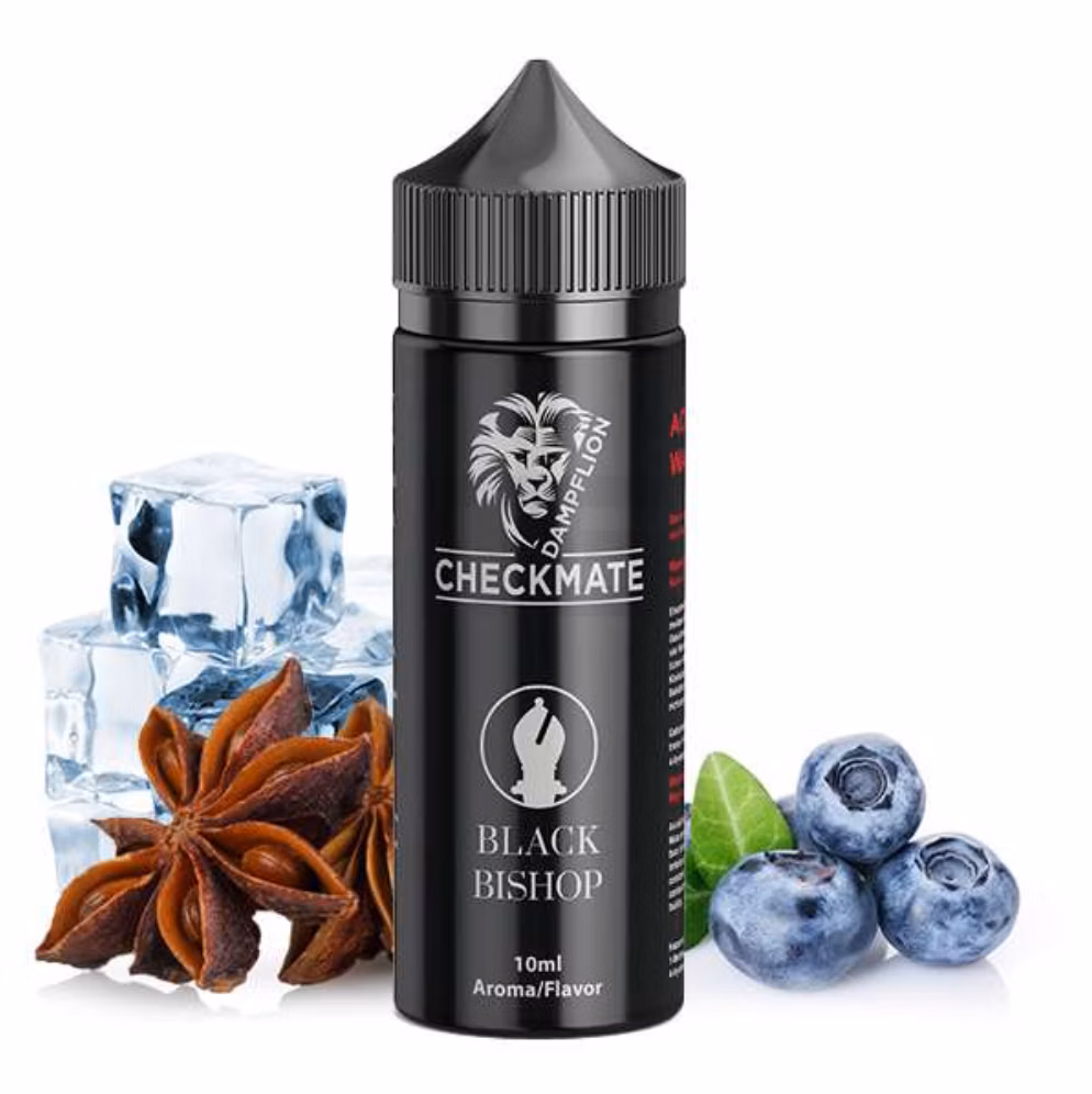 Aroma - Dampflion - Checkmate - Black Bishop - 10ml - mit Steuerbanderole