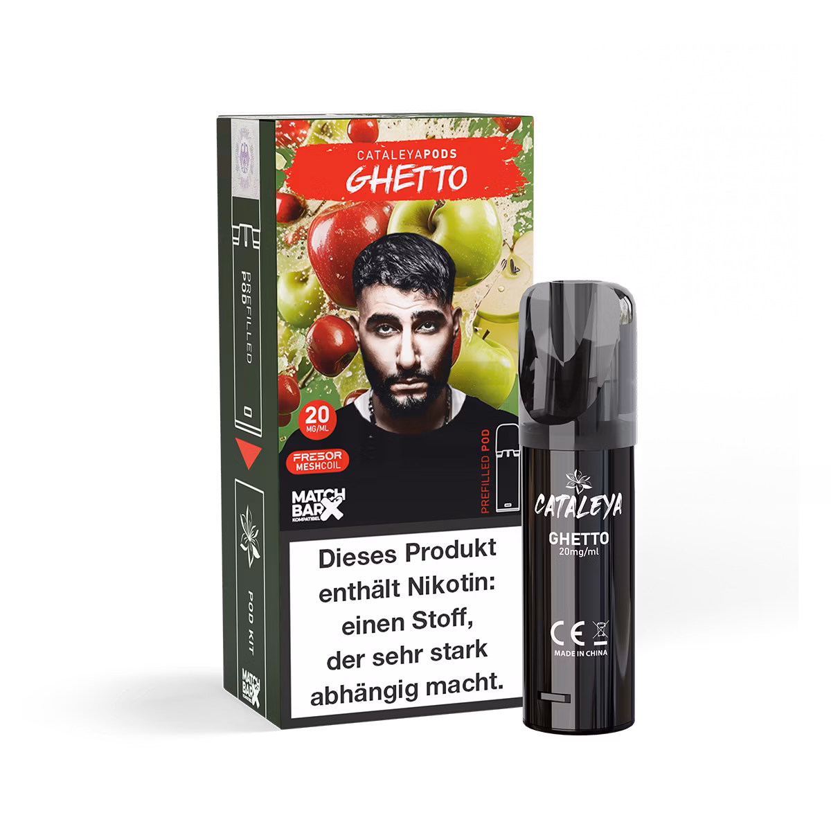 Cataleya - Prefilled-Pod - 20mg - Ghetto | Paketgröße : ein Stück