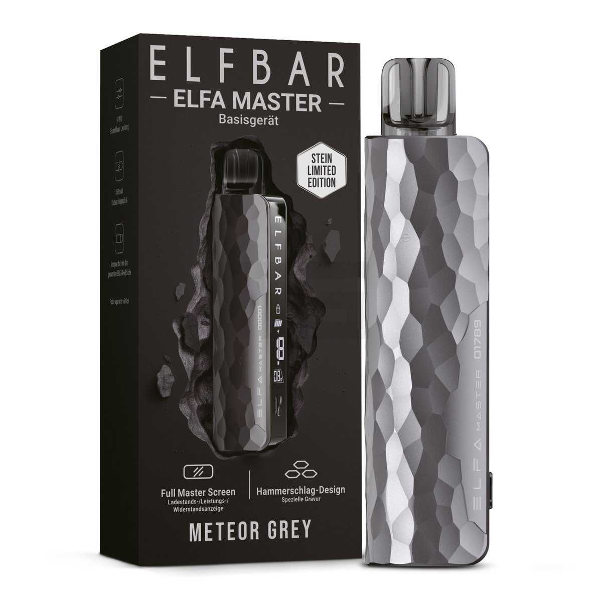 Elfbar - ELFA MASTER - Basisgerät - Meteor Grey Elfbar - ELFA MASTER - Basisgerät - Meteor Grey