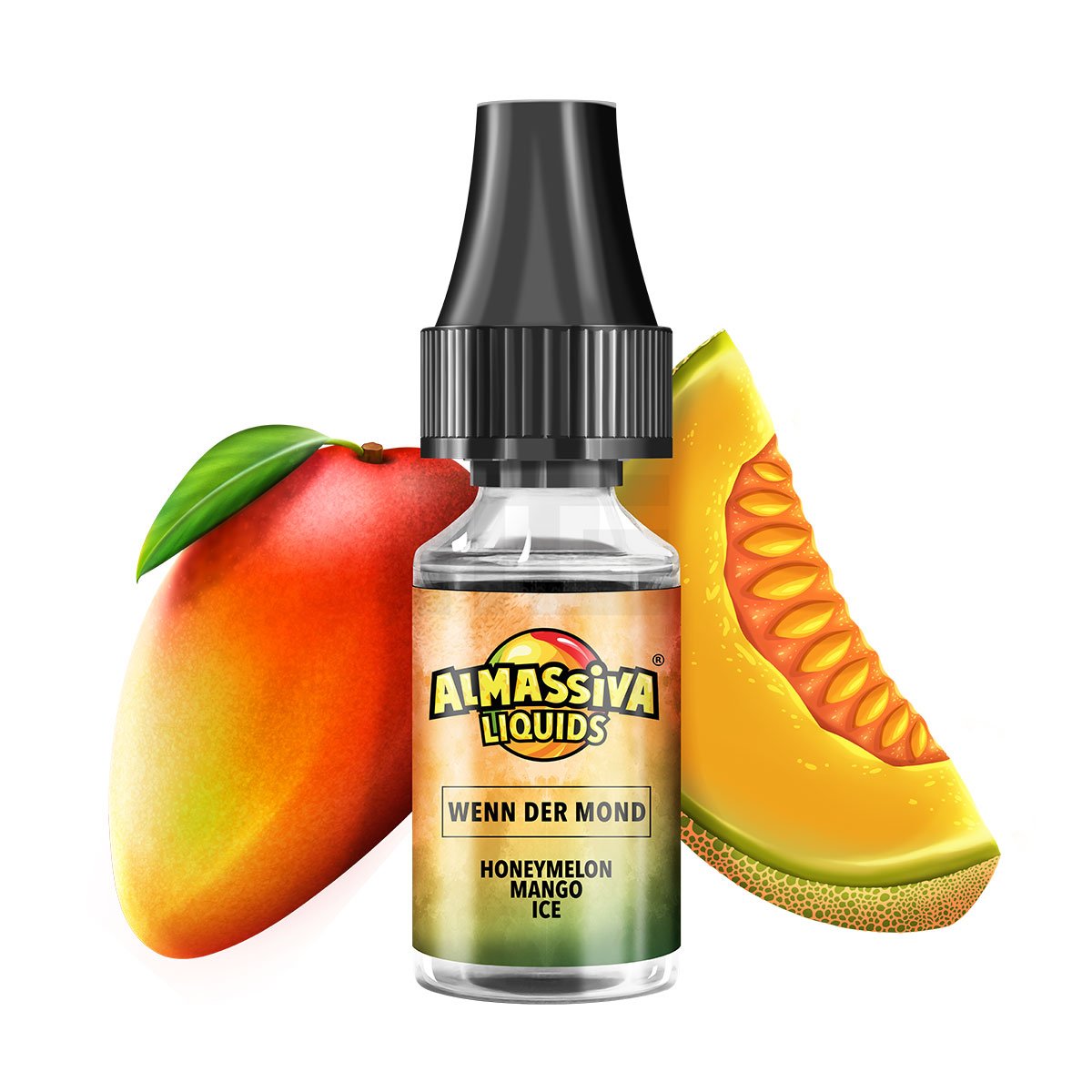 al_massiva_liquid_wenn_der_mond_bottle_fruit Al Massiva - Wenn der Mond - Nikotinsalzliquid - 10ml - 10mg