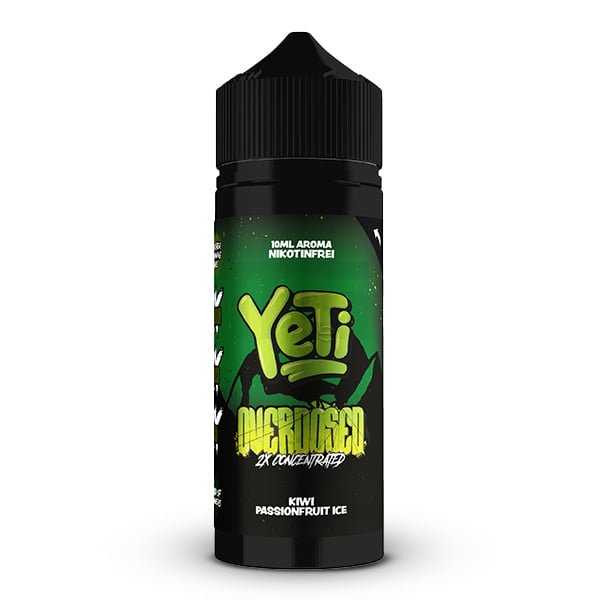 Yeti Overdosed - Kiwi Passionfruit Ice - Aroma - 10ml Yeti Overdosed - Kiwi Passionfruit Ice - Aroma - 10ml