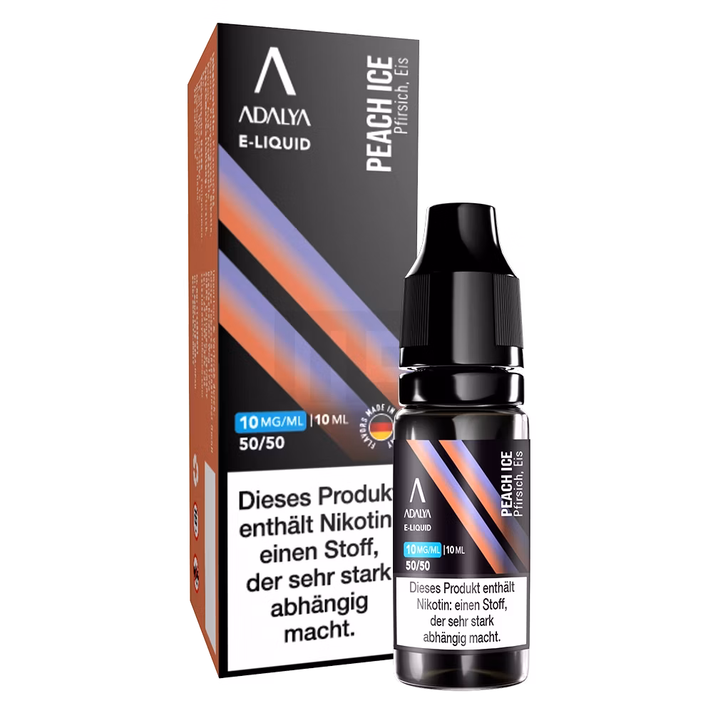 Adalya - Nikotinsalz Liquid - 10ml - Peach Ice - 10mg Adalya - Nikotinsalz Liquid - 10ml - Peach Ice - 10mg