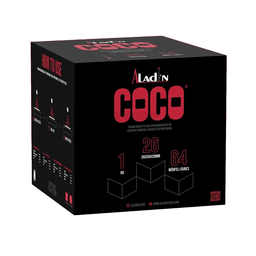 Aladin Coco Naturkohle 26er 1kg