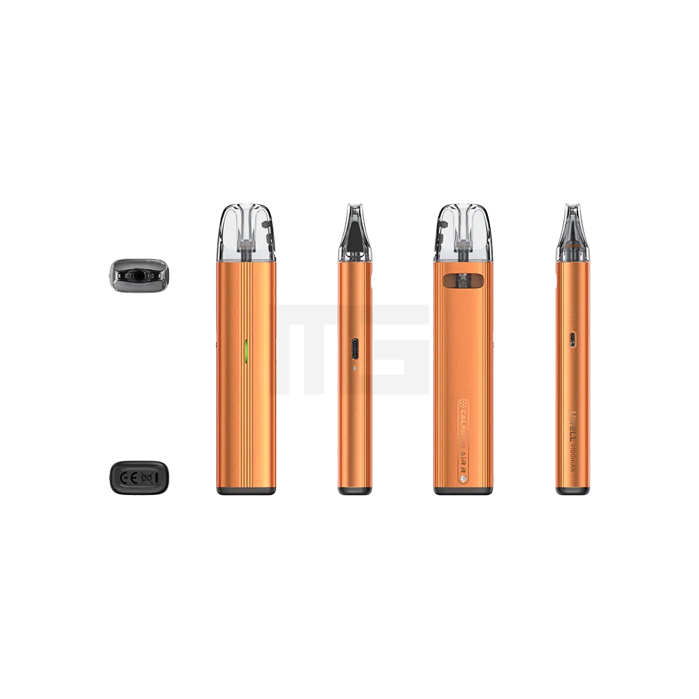 Uwell Caliburn Air R Pod Kit Coral Orange Uwell Caliburn Air R Pod Kit Coral Orange