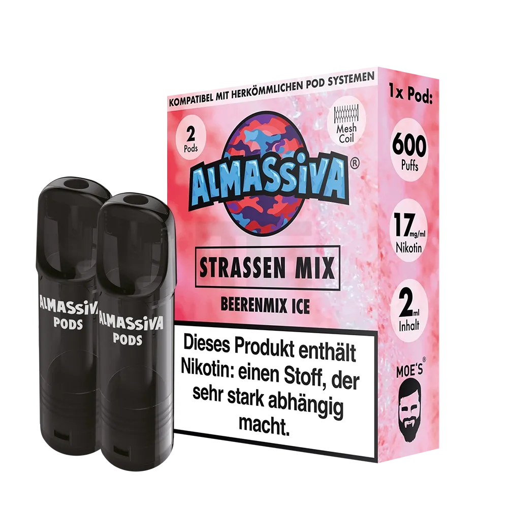 Al Massiva - Prefilled Pod - 2ml - 2er Pack - Strassen Mix