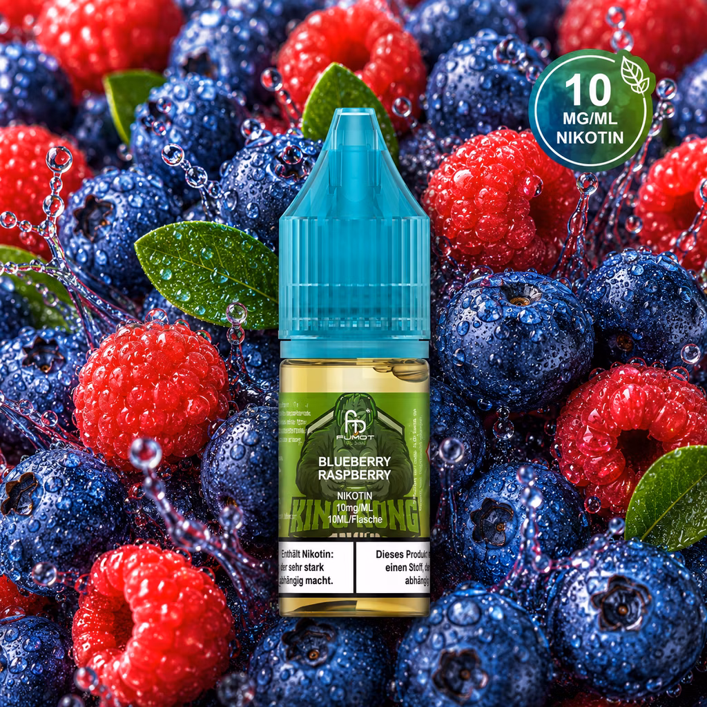 RandM - Tornado - Nikotinsalz-Liquid - 10ml - Blueberry Raspberry 10mg