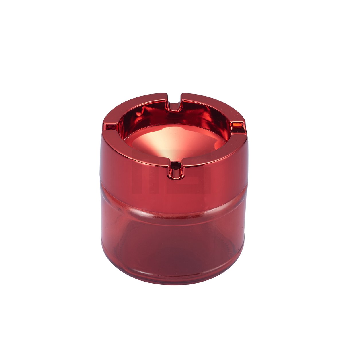 CHAMP HIGH - Stilvolle Glas Aschenbecher - 4 Farben