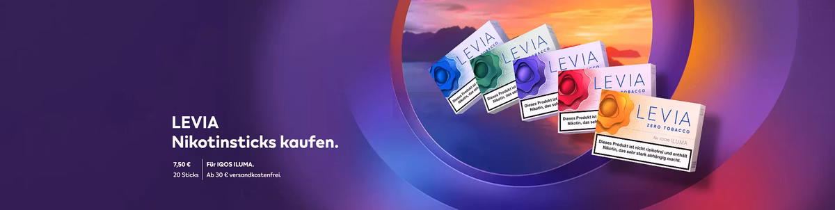 IQOS Levia Banner