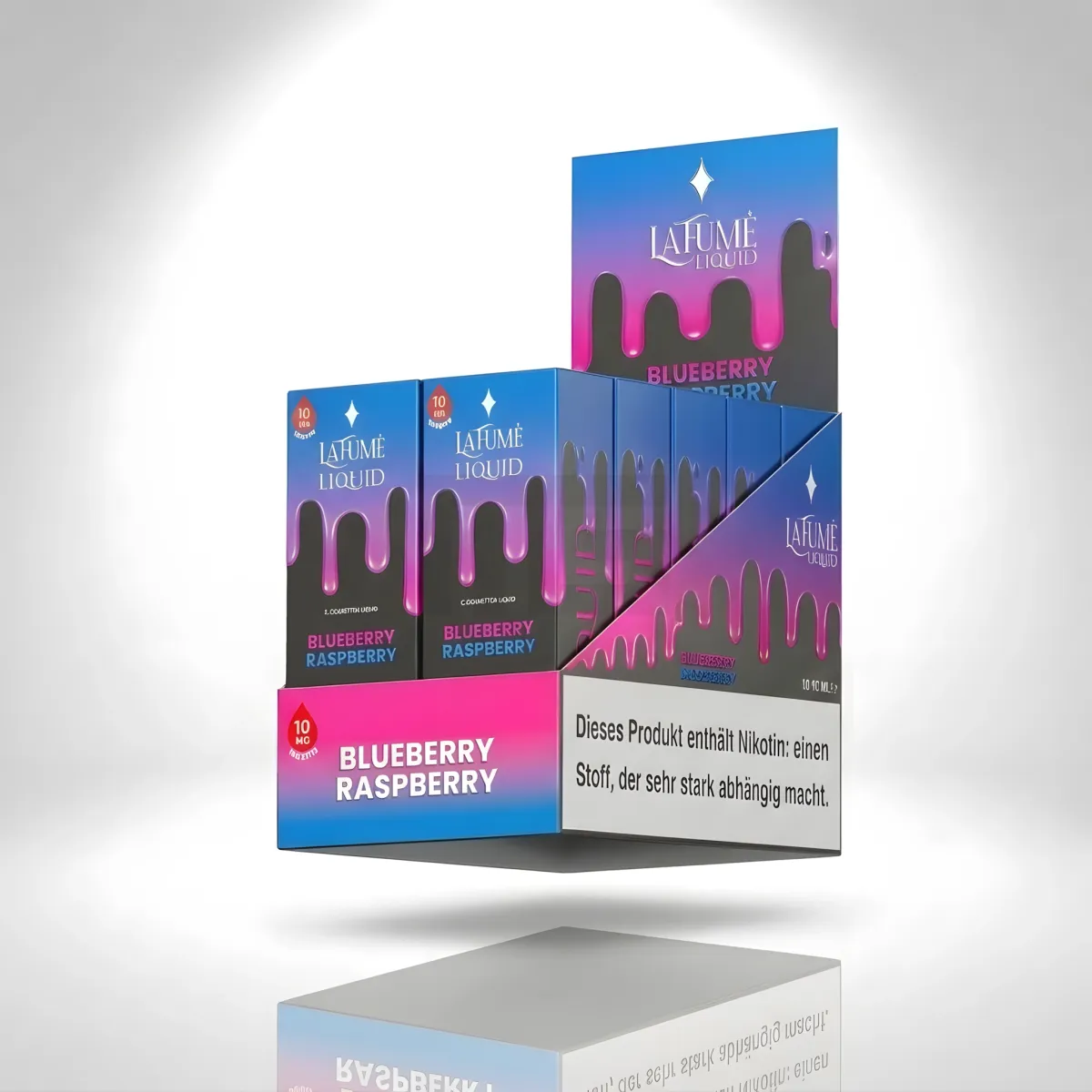 La Fume - Nikotinsalz-Liquid - Blueberry Raspberry - 10ml - 10mg