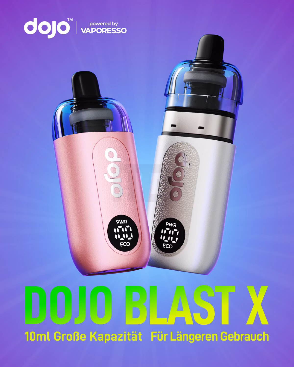 Vaporesso - Dojo Blast X - Pod Nachfüllbehälter - Lemon Lime - 20mg Vaporesso - Dojo Blast X - Pod Nachfüllbehälter - Lemon Lime - 20mg