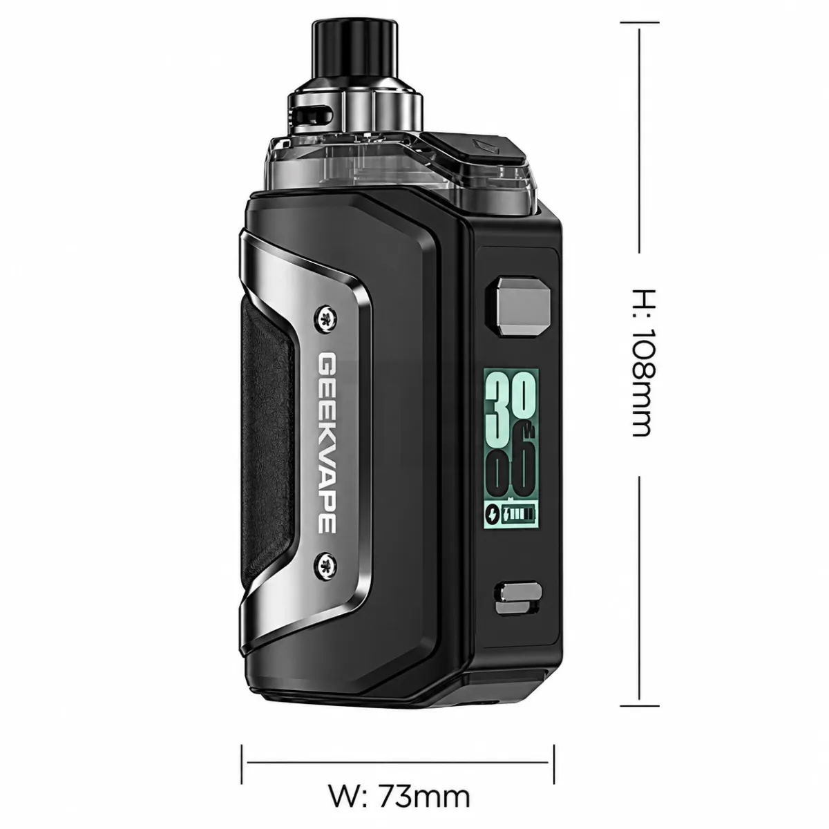 GeekVape - Aegis Hero 5 - Pod Kit - Pure White