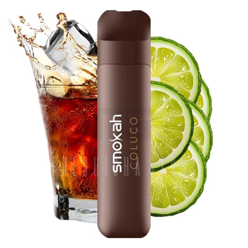 Smokah GLAMEE - Einweg E-Zigarette - Coluco, Zitrusfrucht, Obst, Limette, Pflanze, Produzieren