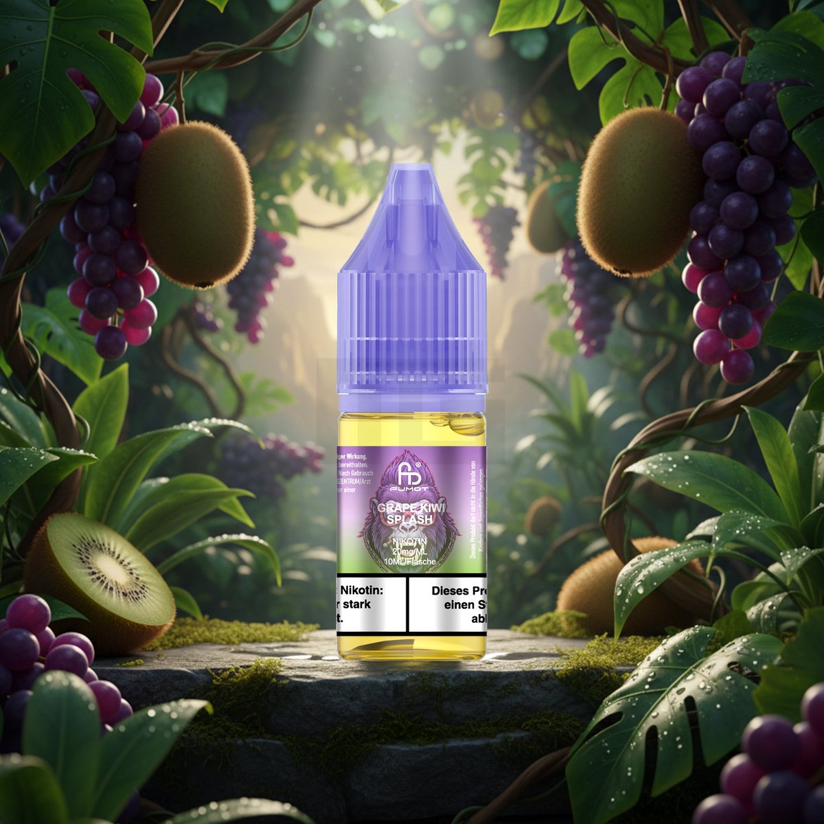RandM - Tornado - Nikotinsalz-Liquid - 10ml - Grape Kiwi Splash 20mg