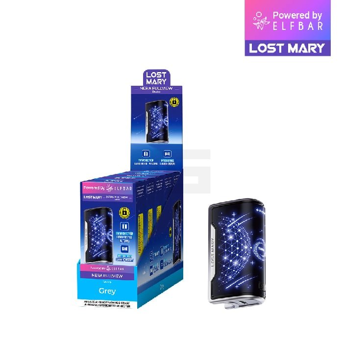 Lost Mary - Nera Max - Basisgerät - Grey Lost Mary - Nera Max - Basisgerät - Grey