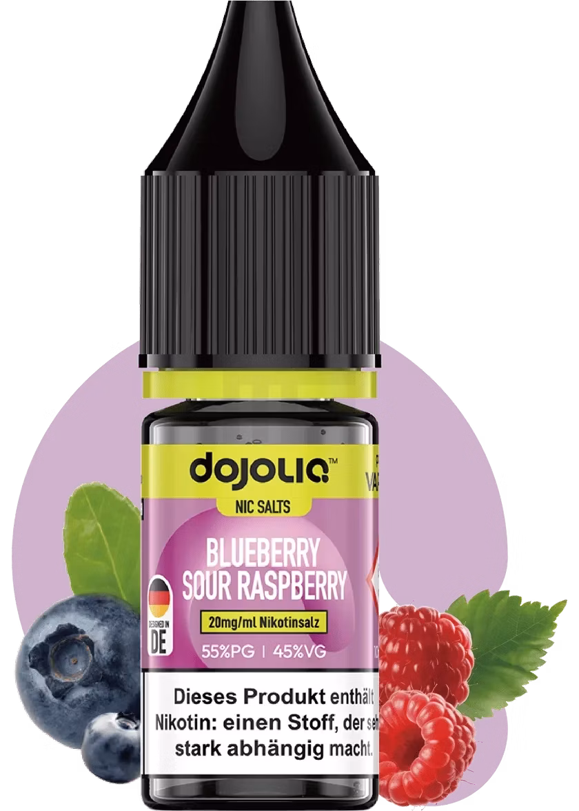 Vaporesso - Dojoliq - Nikotinsalz-Liquid - 10ml - Blueberry Sour Raspberry - 10mg