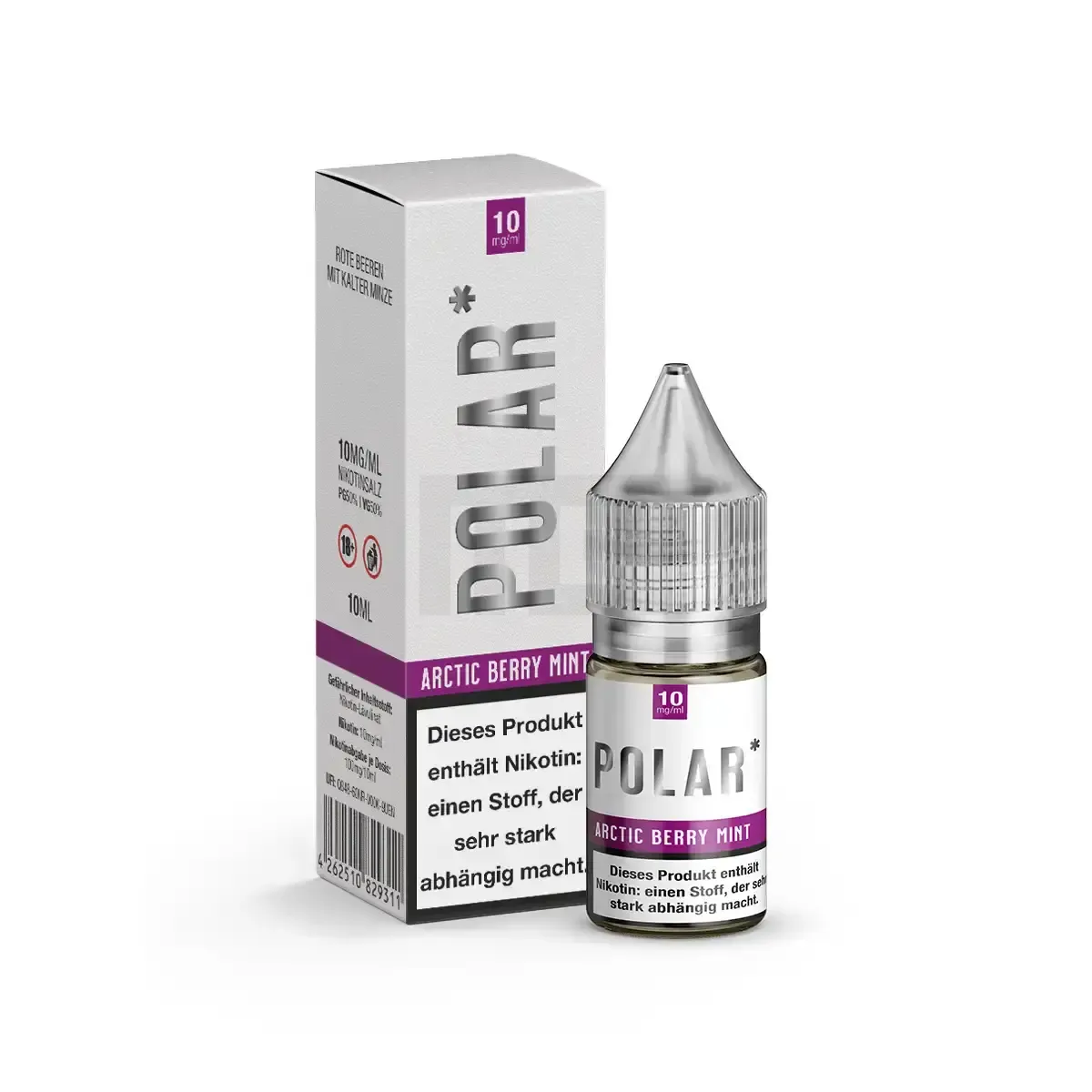 Polar Nikotinsalz-Liquid Arctic Berry Mint 10ml 10mg Polar Nikotinsalz-Liquid Arctic Berry Mint 10ml 10mg