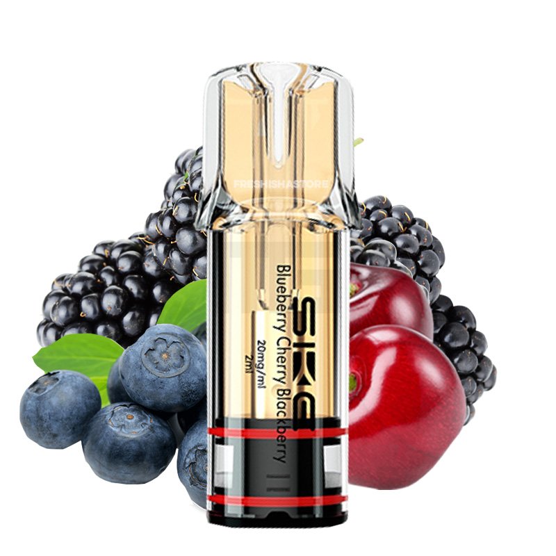 SKE - Crystal Plus - Prefilled Pod - Cherry Blue/Blackberry 2ml - 20mg - 2er Paket