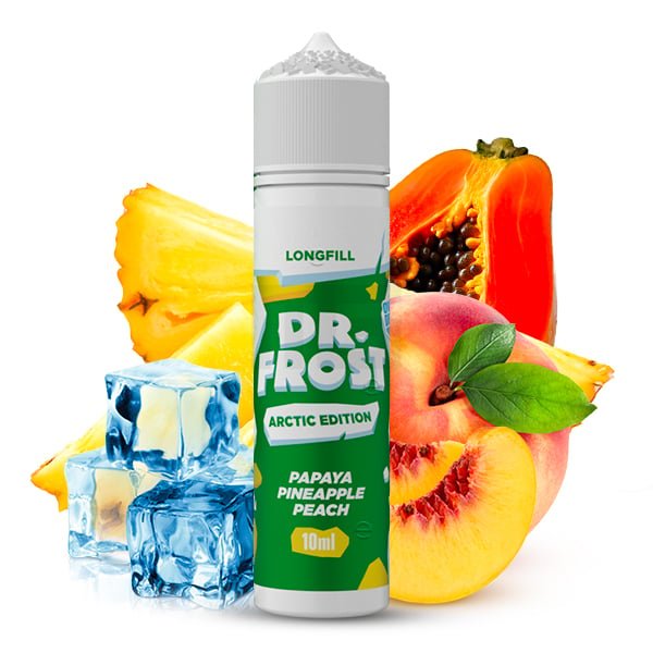 DR. FROST - Arctic Edition - Papaya Pineapple Peach - Aroma 10ml DR. FROST - Arctic Edition - Papaya Pineapple Peach - Aroma 10ml