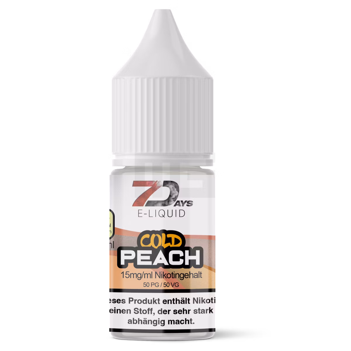 7Days - E-Liquid - 10ml - Cold Peach | Nikotinsalz-Stärke : 15mg