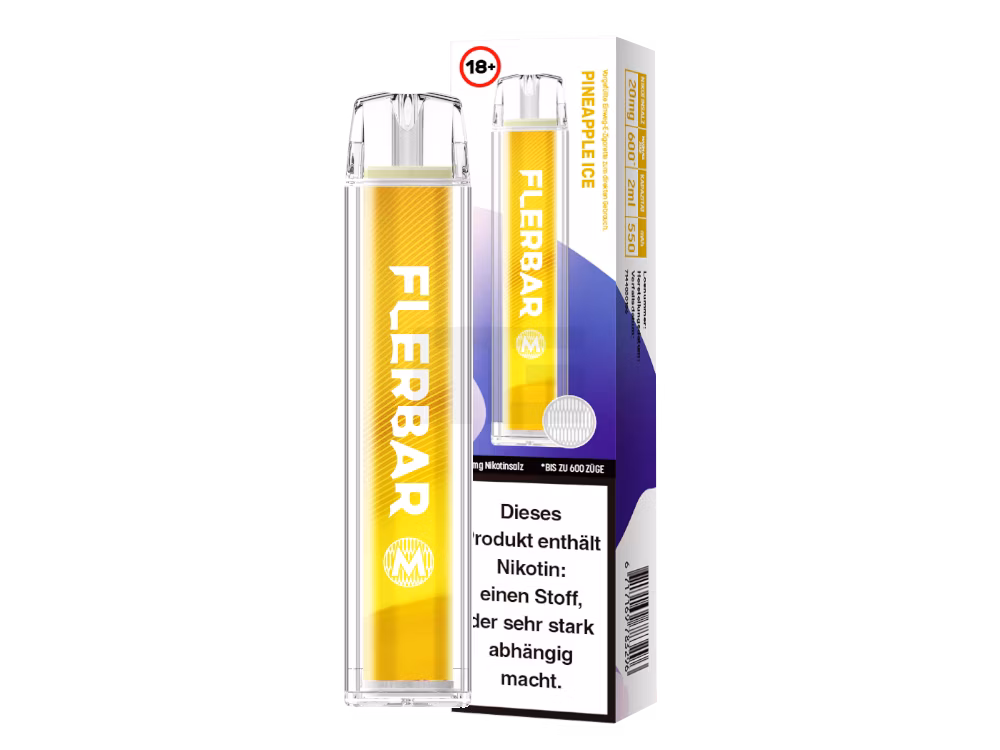 Flerbar - Einweg E-Zigarette - CP - Pineapple Ice
