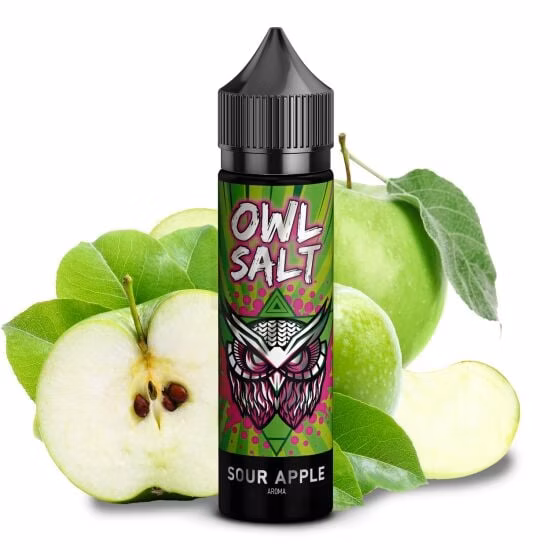 Owl Salt - Longfill Aroma - 10ml - Sour Apple Owl Salt - Longfill Aroma - 10ml - Sour Apple