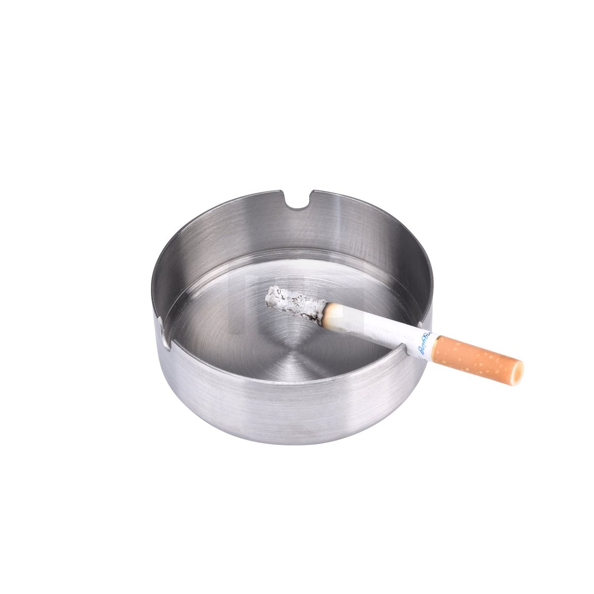 CHAMP HIGH – Edelstahl-Aschenbecher - Diam - Ø 8 cm