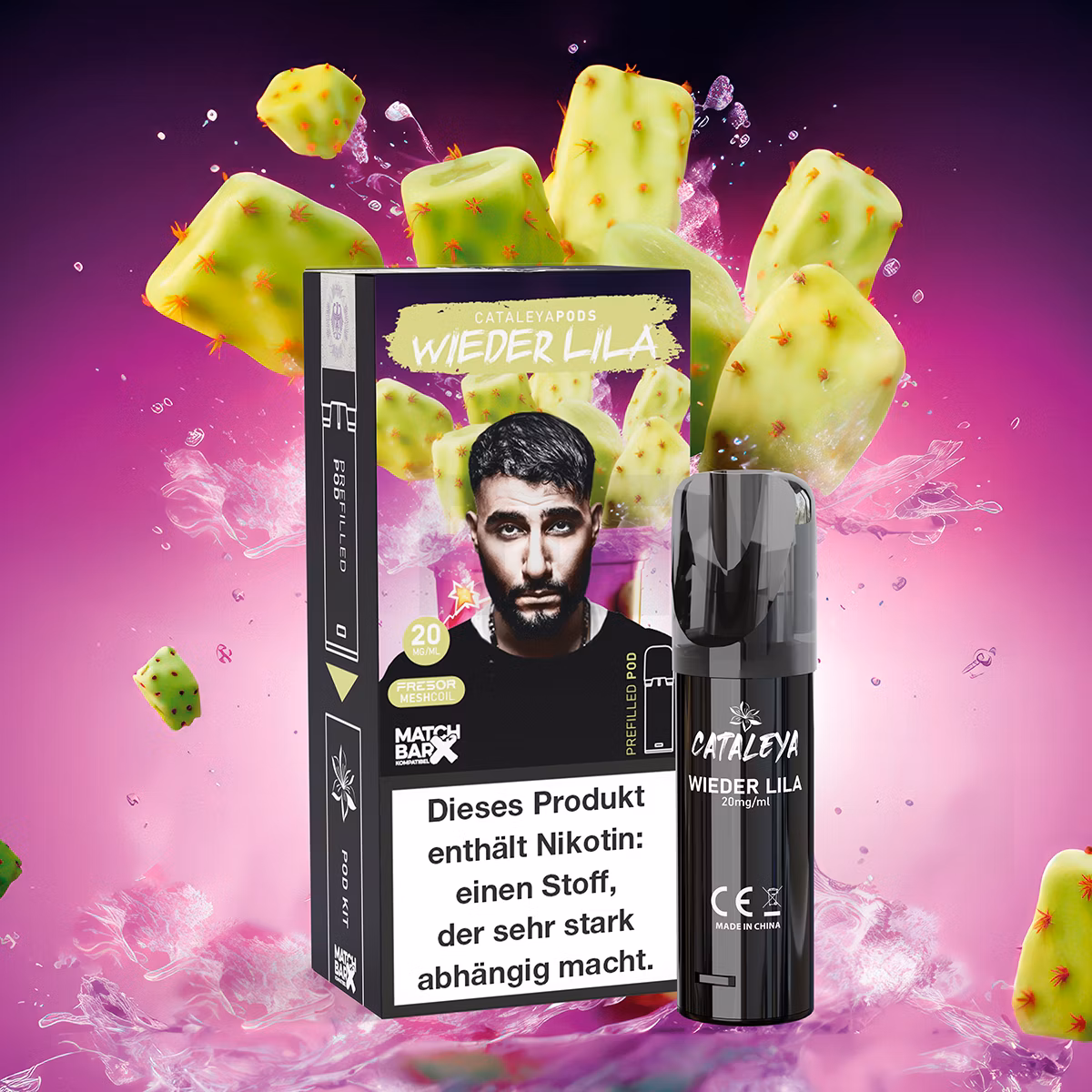 Cataleya - Prefilled-Pod - Wieder Lila | Paketgröße : ein Stück