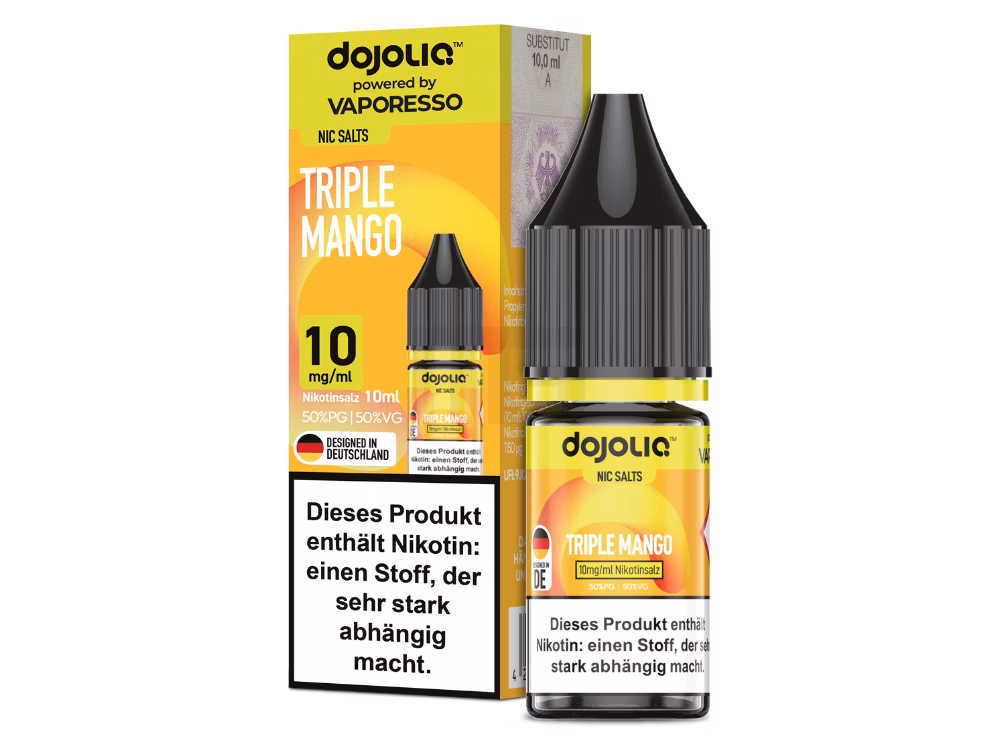 Vaporesso - Dojo - Nikotinsalz-Liquid - 10ml - Triple Mango - 10mg