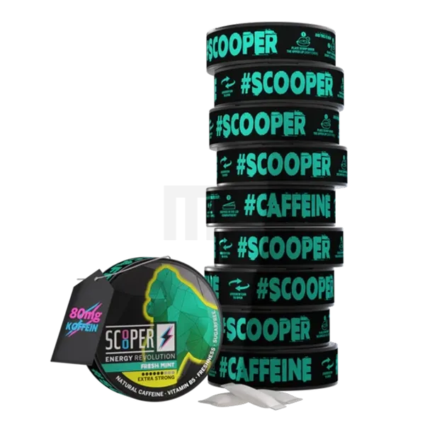 Scooper - Koffein Pouches - Iced Tea Lemon - 80mg