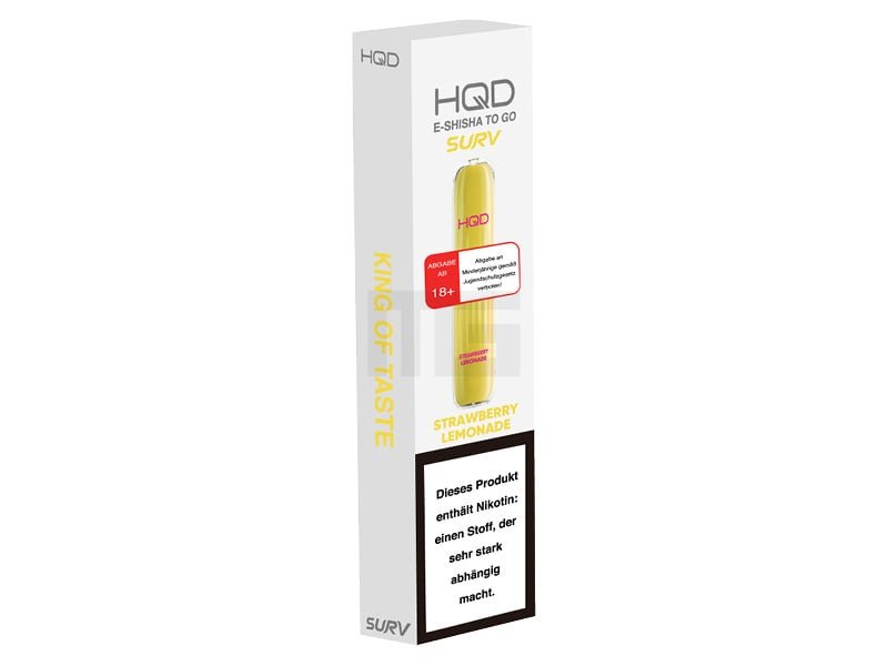 HQD - SURV - Einweg E-Zigarette - Strawberry Lemonade - 20mg