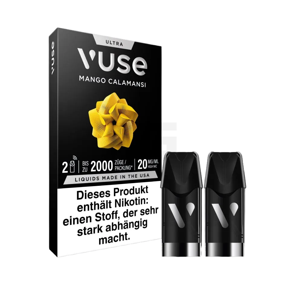 Vuse - Ultra - Prefilled Pods - Mango Calamansi Vuse - Ultra - Prefilled Pods - Mango Calamansi