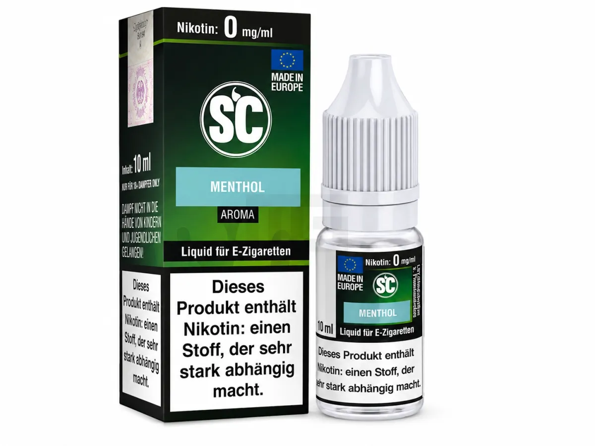 SC - Menthol - Nikotin Liquid - 10ml - 0mg