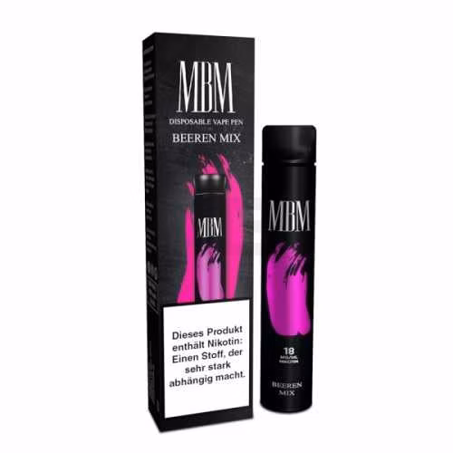 e-liquid base 5 liter 70 30 MBM - E-Zigarette Vape Pen - Pink - 18mg/ml